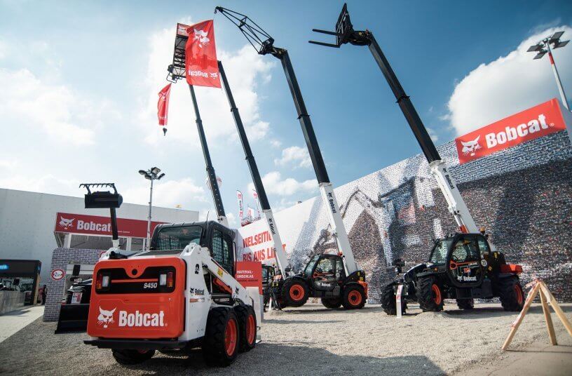 Bobcat na sejmu Bauma 2019