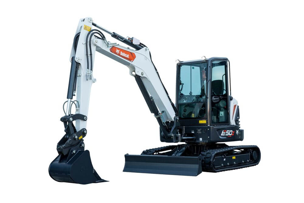 mini bager bobcat e50z model