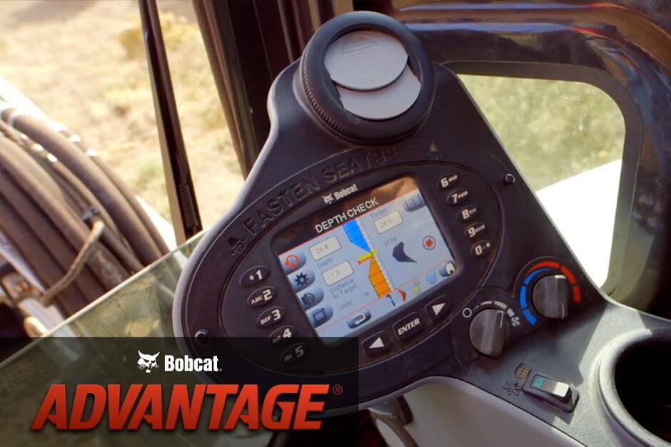 Bagri Bobcat - sistem za preverjanje globine
