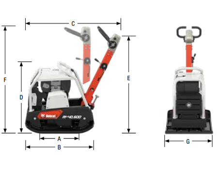 velikosti vibracijskih plošč